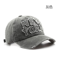 Men's Outdoor Fashion Embroidered Peaked Cap