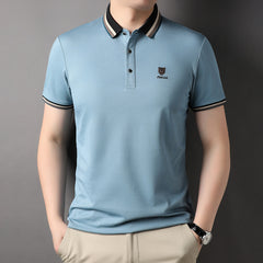 Men's Summer Thin Lapel Polo Shirt