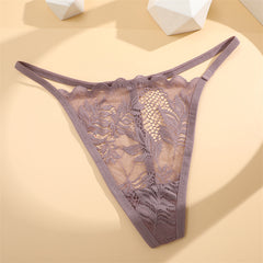 New High Elastic Seamless Breathable Sexy Comfortable Lace Thong