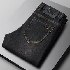 Men's High-end Business Casual Straight Jeans
