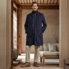 2024 New Solid Color Simple Commuter Windbreaker Jacket