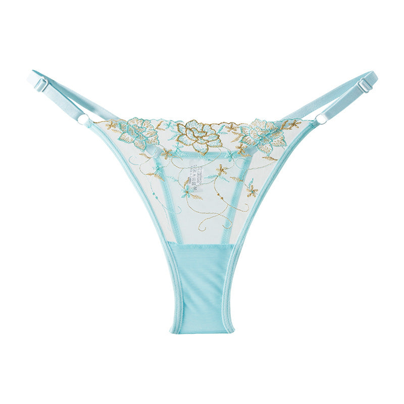 New Sexy Lace Strap Hollow Thong
