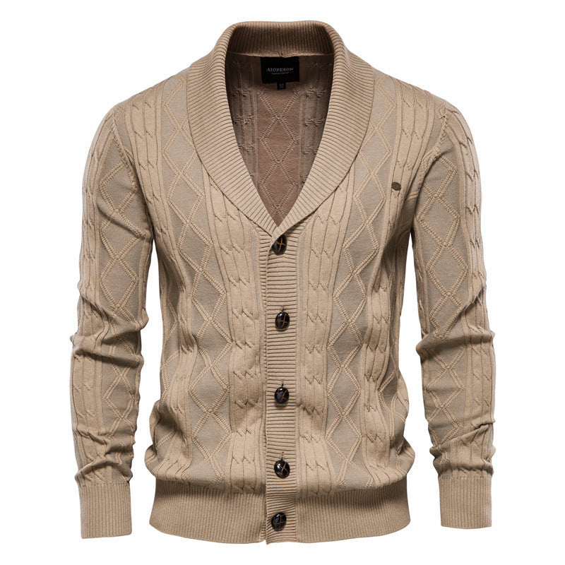 Thickened Knit Open Cardigan Sweater