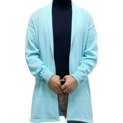 Men's Long Knit Cardigan