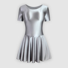 Shiny Silky Bodycon Tutu