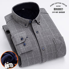 Men's New Warm Plaid Shirt