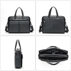 Men's Genuine Leather Handmade Casual Business Commuting Briefcase