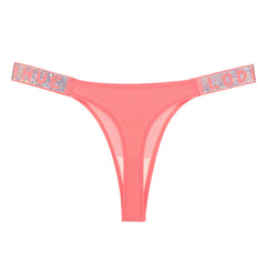 New low waist sequined thong