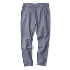2024 New Men's Pure Cotton Versatile Loose Business Casual Trousers