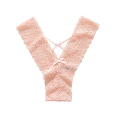 New Jacquard Seamless Lace Sexy Breathable Ultra-thin Thong