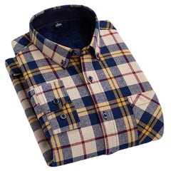 Men's New Warm Plaid Shirt