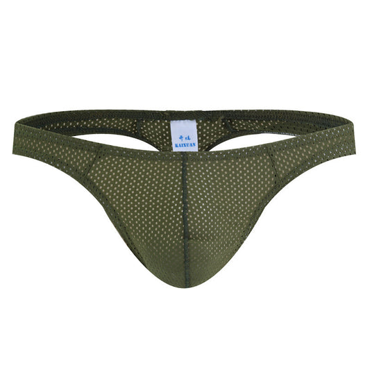 Mesh high elastic ice mesh sexy Panties