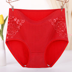 plus size high waist pure cotton Panties