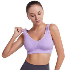 Mesh Breathable Sports Bra