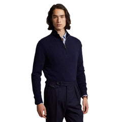 Men's Business Casual Lapel Knit Sweater