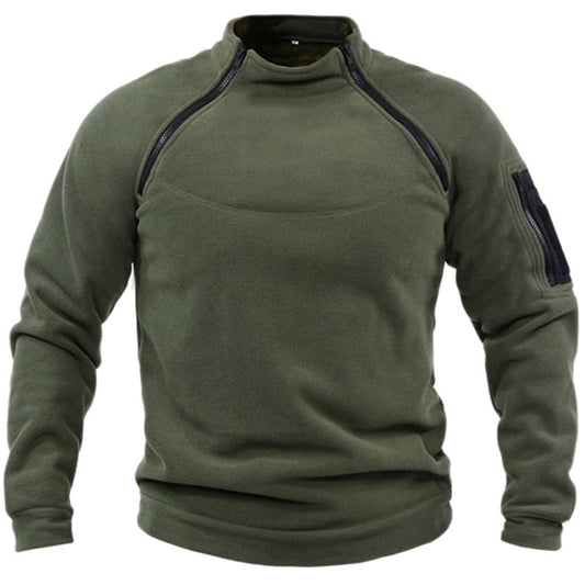 Men's Tactical Warm Breathable Outdoor Fleece Sweatshirt