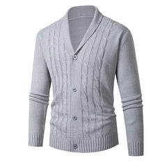 New Men's Casual Knit Cardigan Sweater