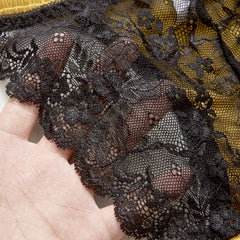 Low-waist Sexy Lace Bow Hollow Breathable Seamless Briefs