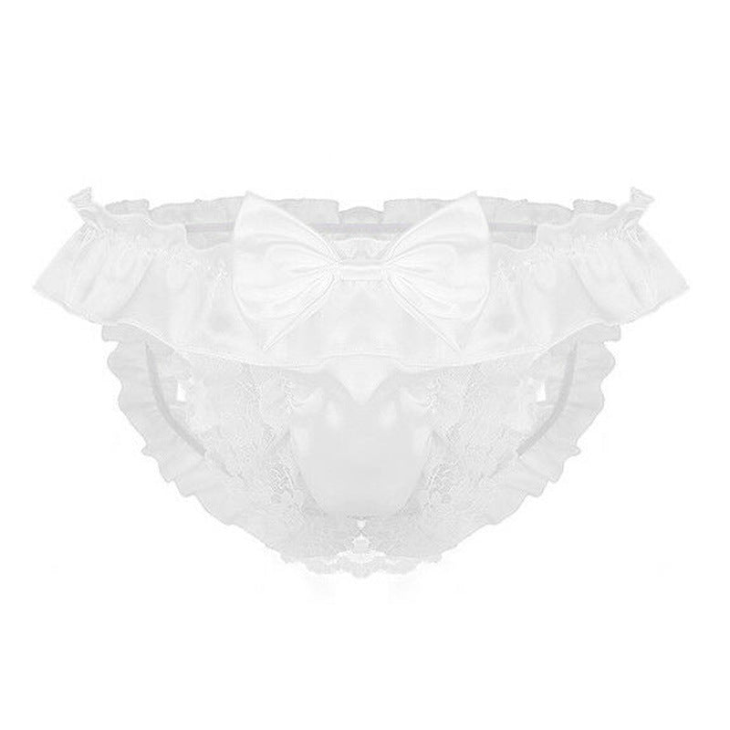 Men's Lace Satin Sexy Panties