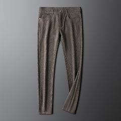 Men's Warm Woolen Casual Pants