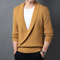 Men's 2023 Lapel Knitted Cardigan