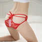 Transparent Sexy Lace Strap Bowknot Cute Briefs