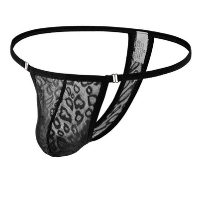 Men's Lace Low Rise Thong