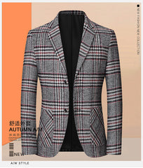New Men's Business Casual Suit Jackets