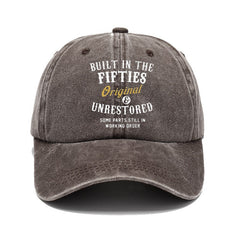 Men's Retro Soft Top Baseball Cap