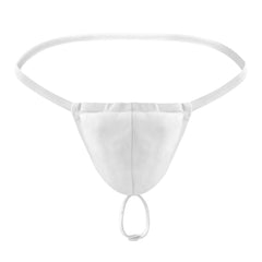 Tzy028T Swimming Suspenders Ring Thong