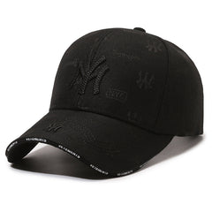 New style men's and women's fashion embroidered letters outdoor casual hat