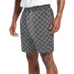 2024 Men's Checkerboard Loose Sports Casual Shorts
