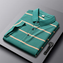 New Arrival Men's Casual Striped Polo Shirt