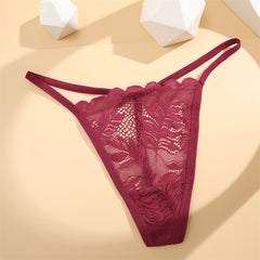 New High Elastic Seamless Breathable Sexy Comfortable Lace Thong