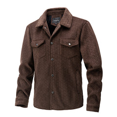 Men's Plus Velvet Business Fashion Casual Jacket