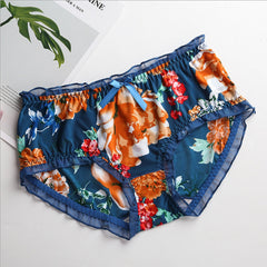 Large Size Milk Silk Comfortable Briefs