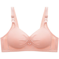 Plus size push up thin bust bra
