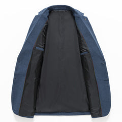 Men's Fashion Business Casual Thick Wool Blazer