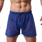 Men's New Loose and Sexy Mesh Hollow Shorts