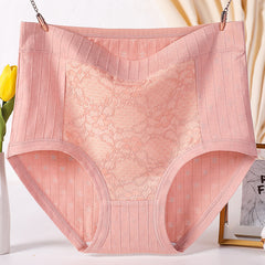 Oversized Cotton High Waist Panties