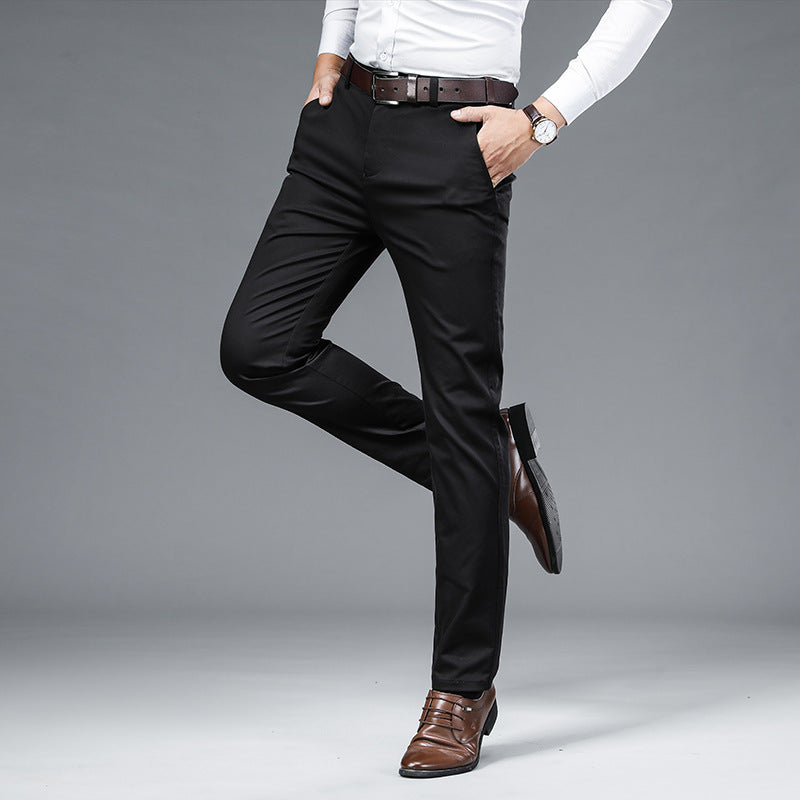 Men's Straight Stretch Loose Casual Pants