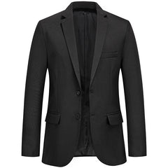 New men's fashionable solid color suit