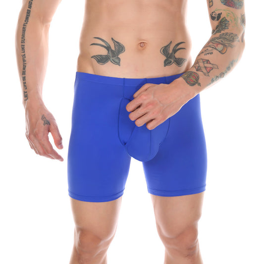 Men's Sports and Fitness Ice Silk Large Size Boxer Briefs