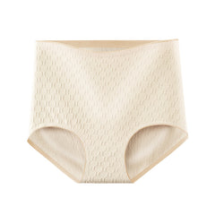 [ 5PCS ] Sexy Seamless Large Size High Waist Cotton Panties