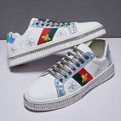 Men's Embroidered Comfortable Breathable Casual Shoes