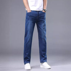 Men's New Loose Simple Classic Business Casual Jeans