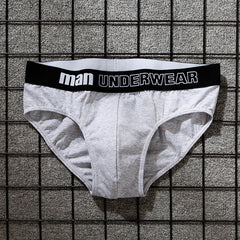Men's Pure Cotton High Elastic Loose Breathable Briefs