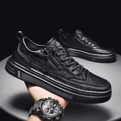 High-top, lightweight, comfortable and wear-resistant casual shoes