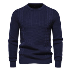 2023 New Men's Waffle Sweater