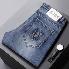 Slim Fit Fashionable All-match Casual Jeans